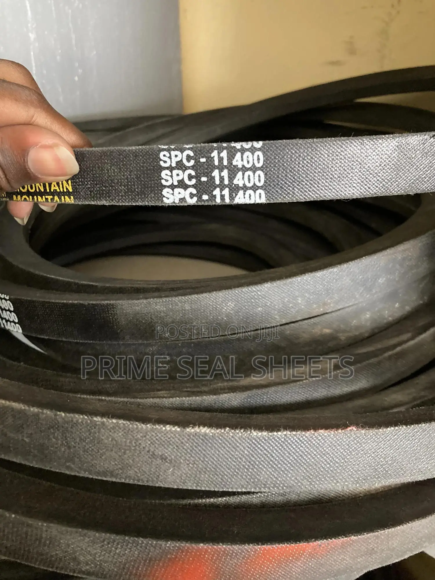 Machine Fan Belts Spc 11400