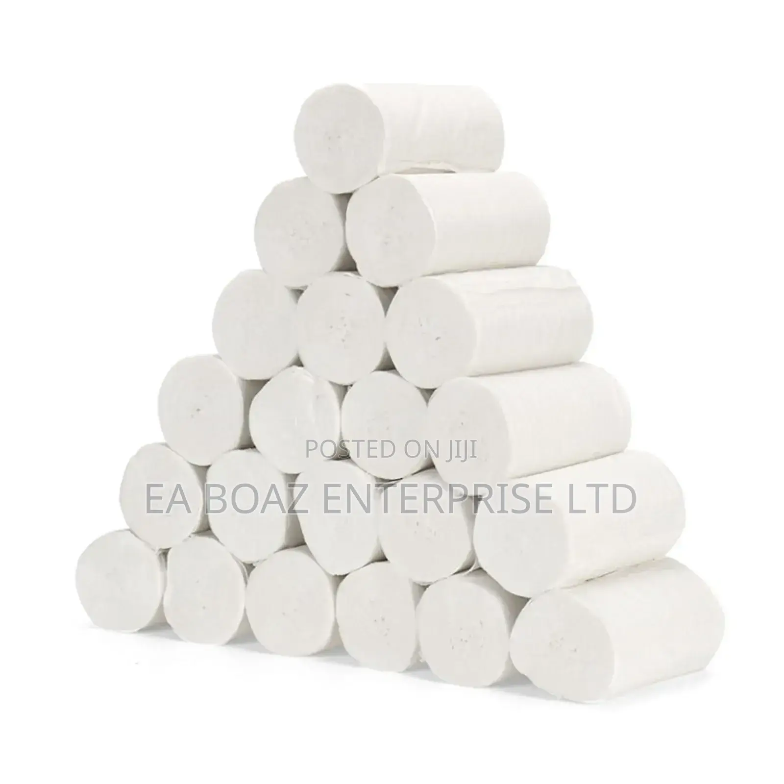 50 Rolls 4 Layers Toilet Paper Ultra Soft Wood Roll, Bathroom Tissue
