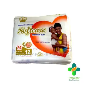 Softcare Gold Soft Baby Nappies, Diapers Travel Sizes S,M,L