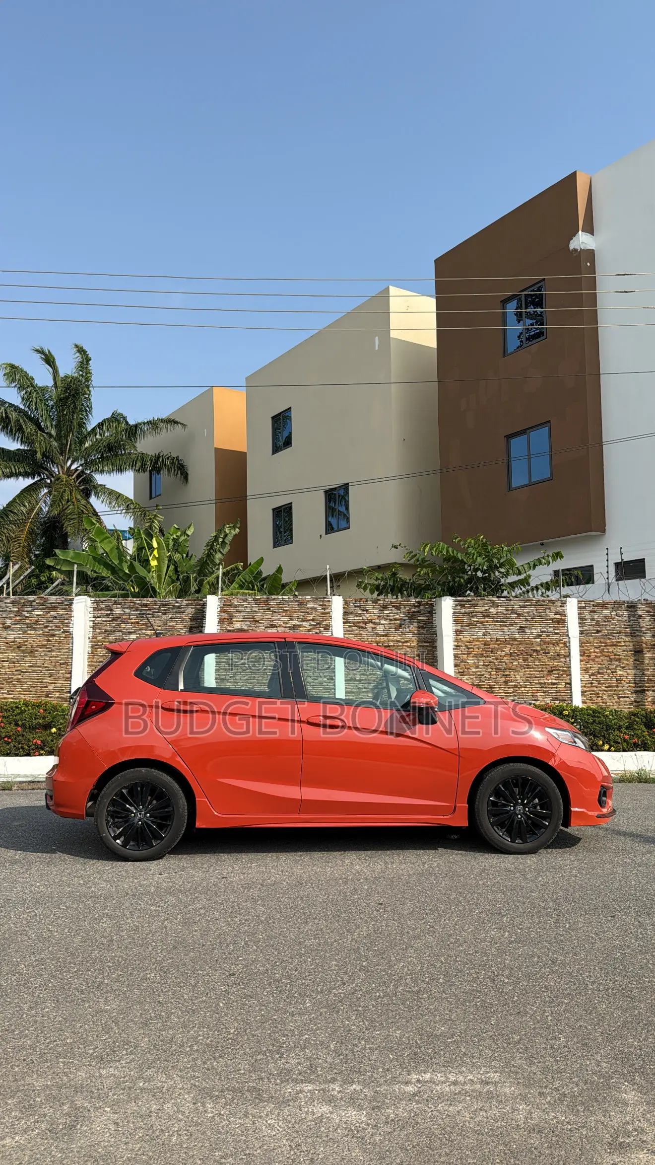 Honda Fit Sport 2020 Orange