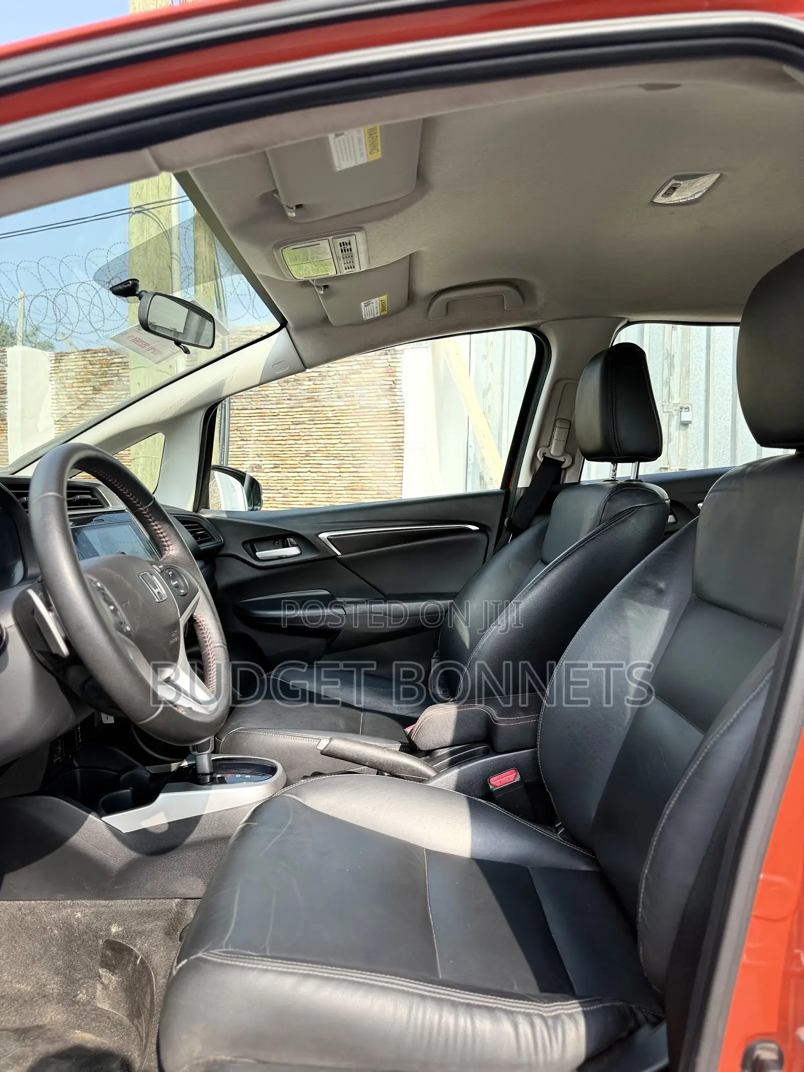 Honda Fit Sport 2020 Orange