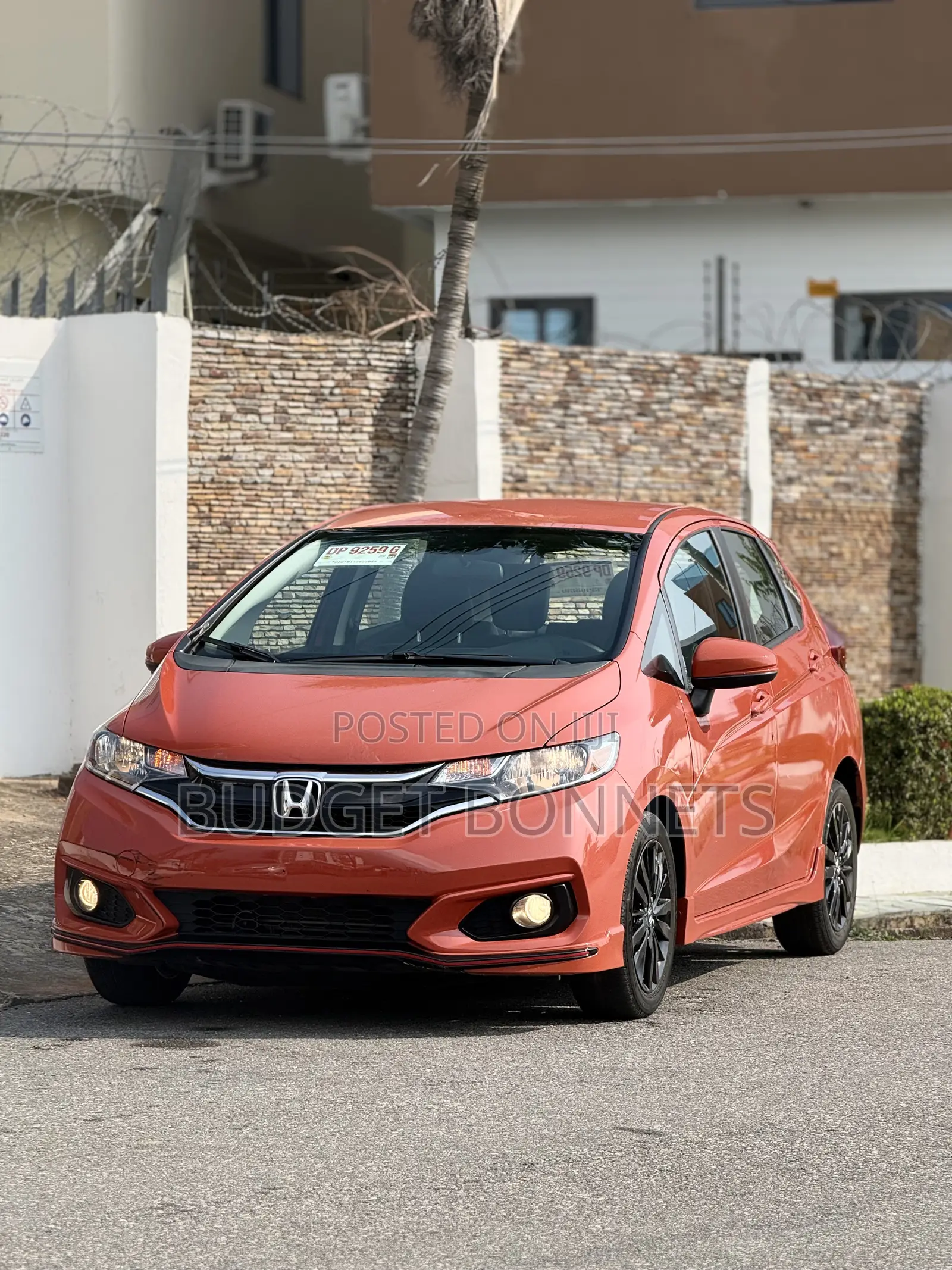 Honda Fit Sport 2020 Orange