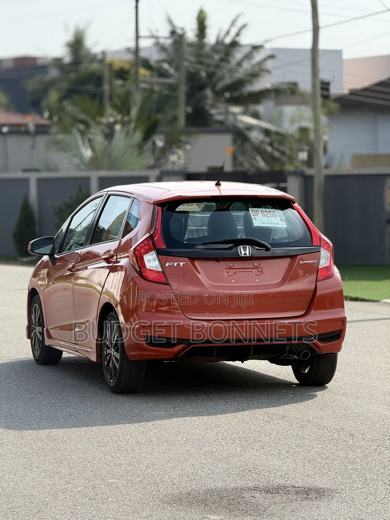 Honda Fit Sport 2020 Orange