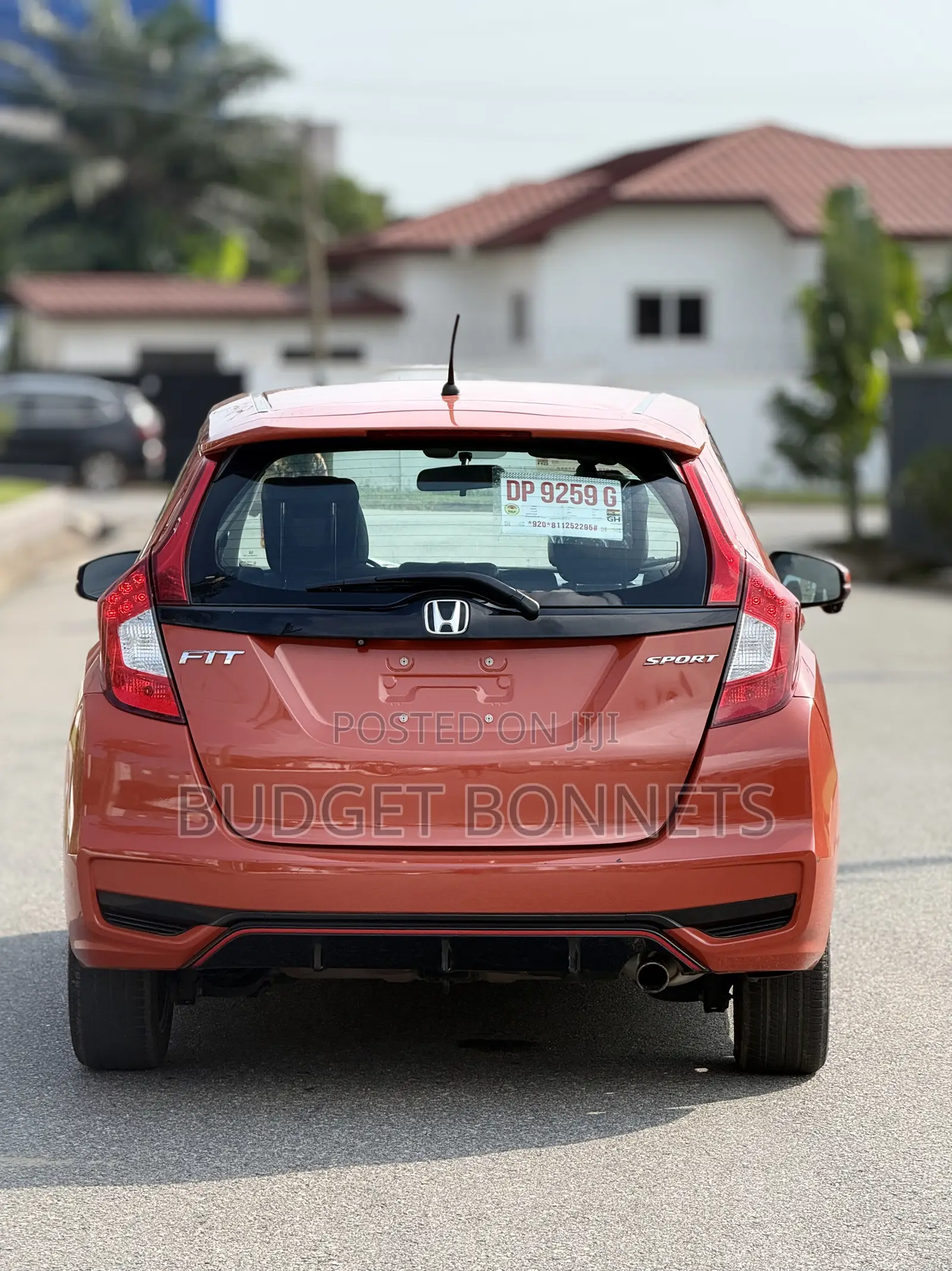 Honda Fit Sport 2020 Orange