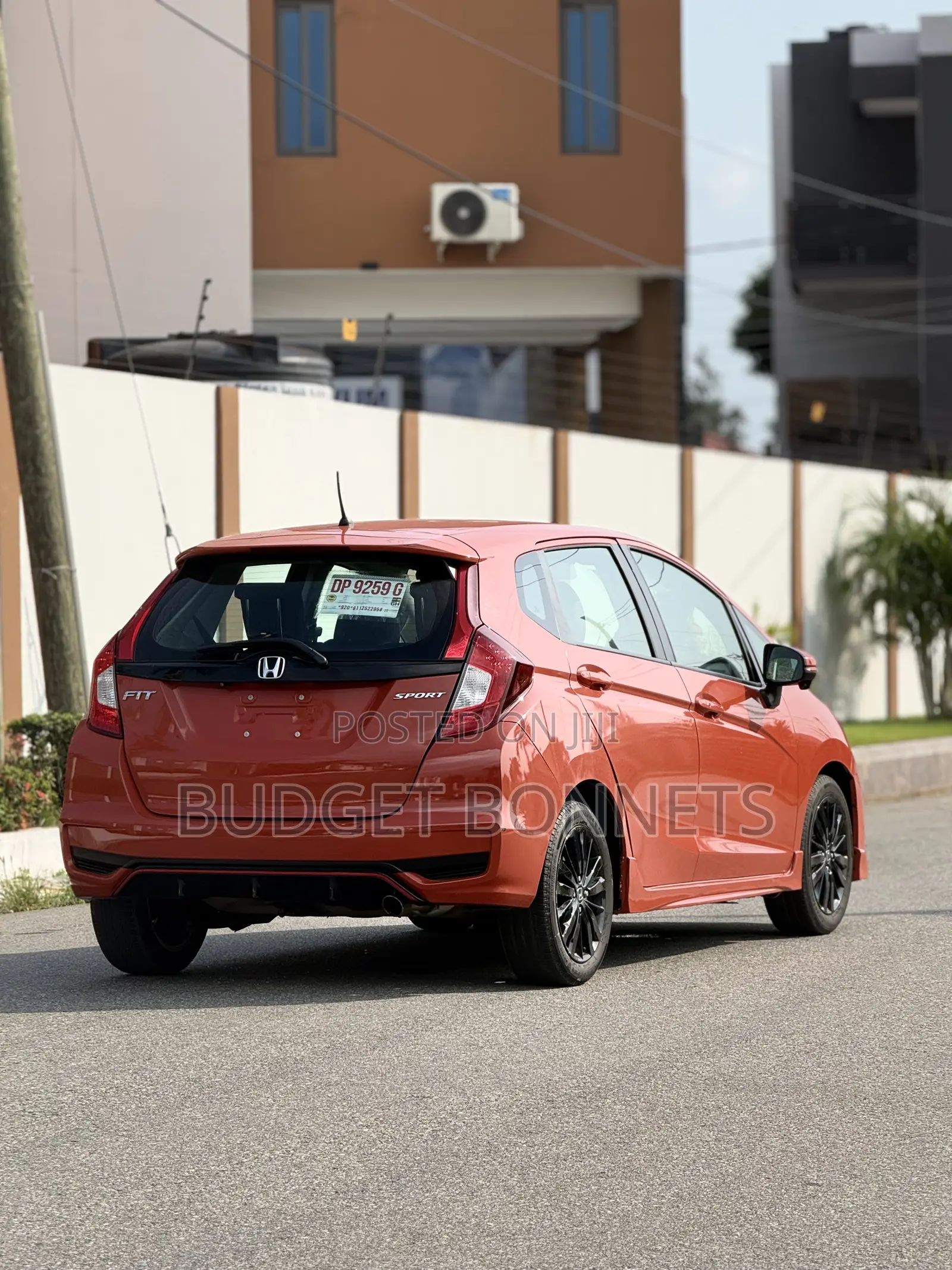 Honda Fit Sport 2020 Orange