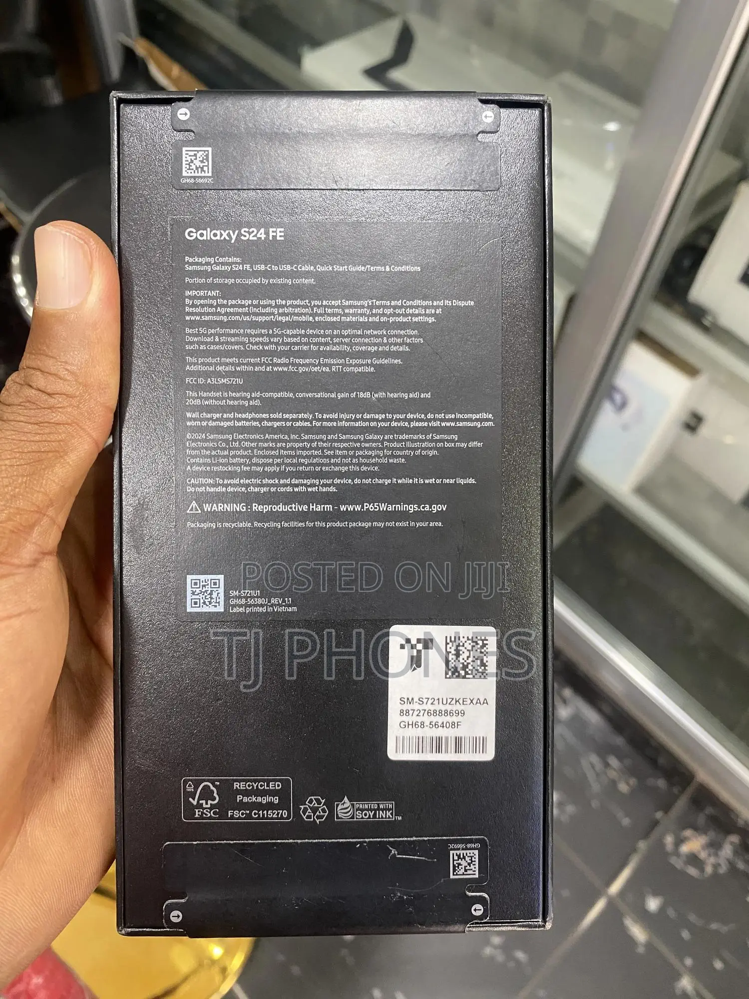 New Samsung Galaxy S24 FE 256 GB Gray