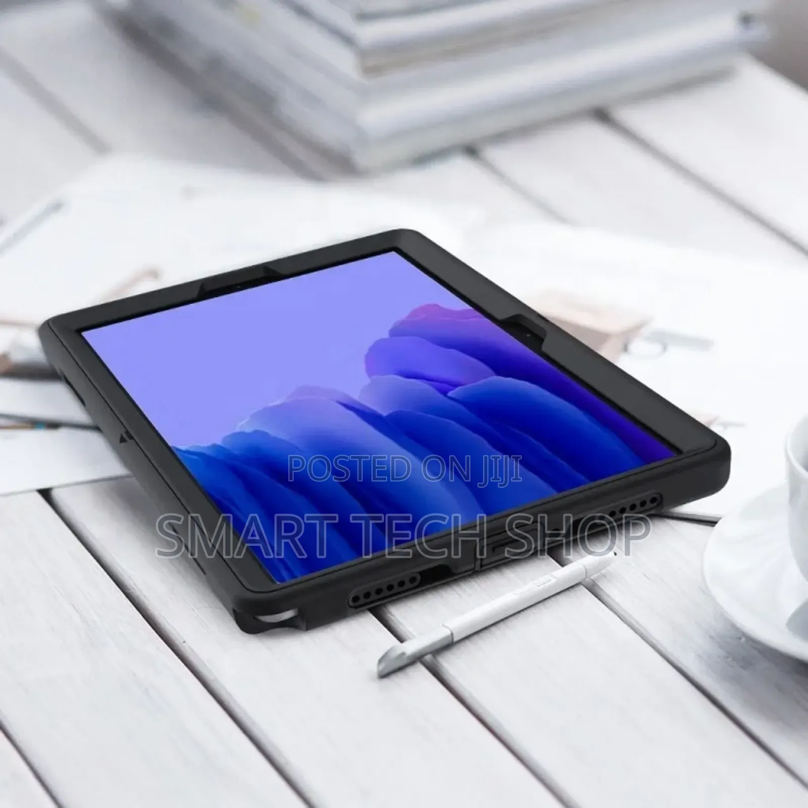 High Quality 360 Rotating Tablet Case With Strap and S Pen Holder