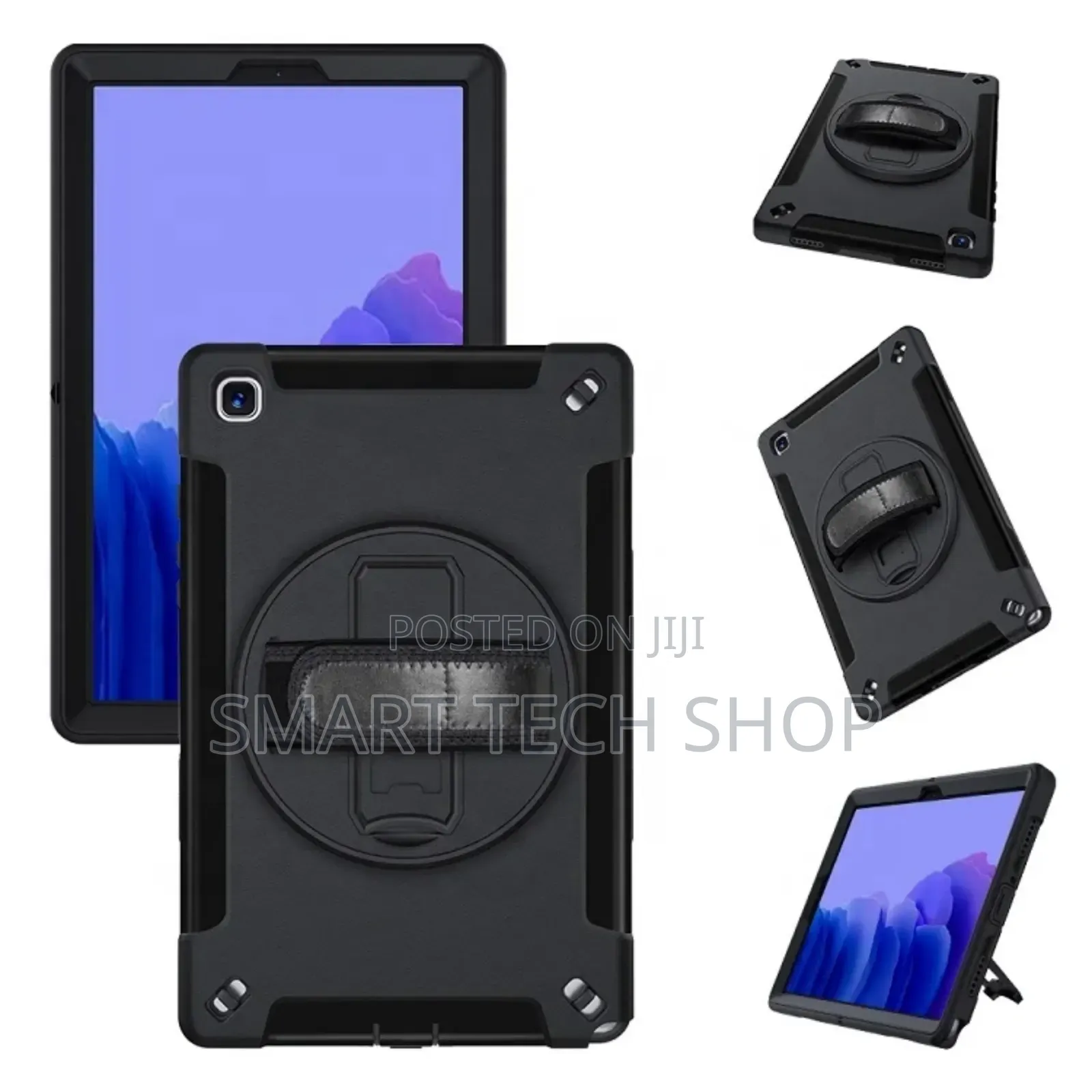 High Quality 360 Rotating Tablet Case With Strap and S Pen Holder