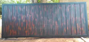 Modern Galvanized Steel Gate – Custom Made Installed