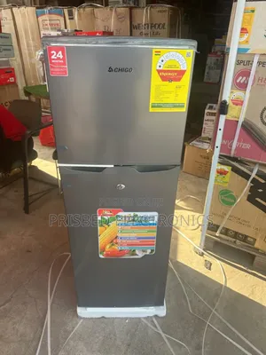 Chigo Double Door Fridge 132 Litres Top Freezer
