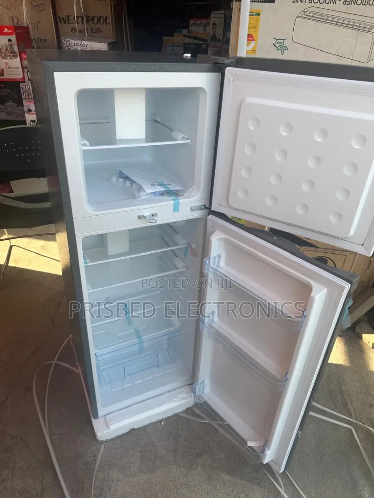 Chigo Double Door Fridge 132 Litres Top Freezer