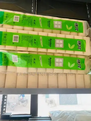Bamboo 50 Rolls Toilet Paper Tissue