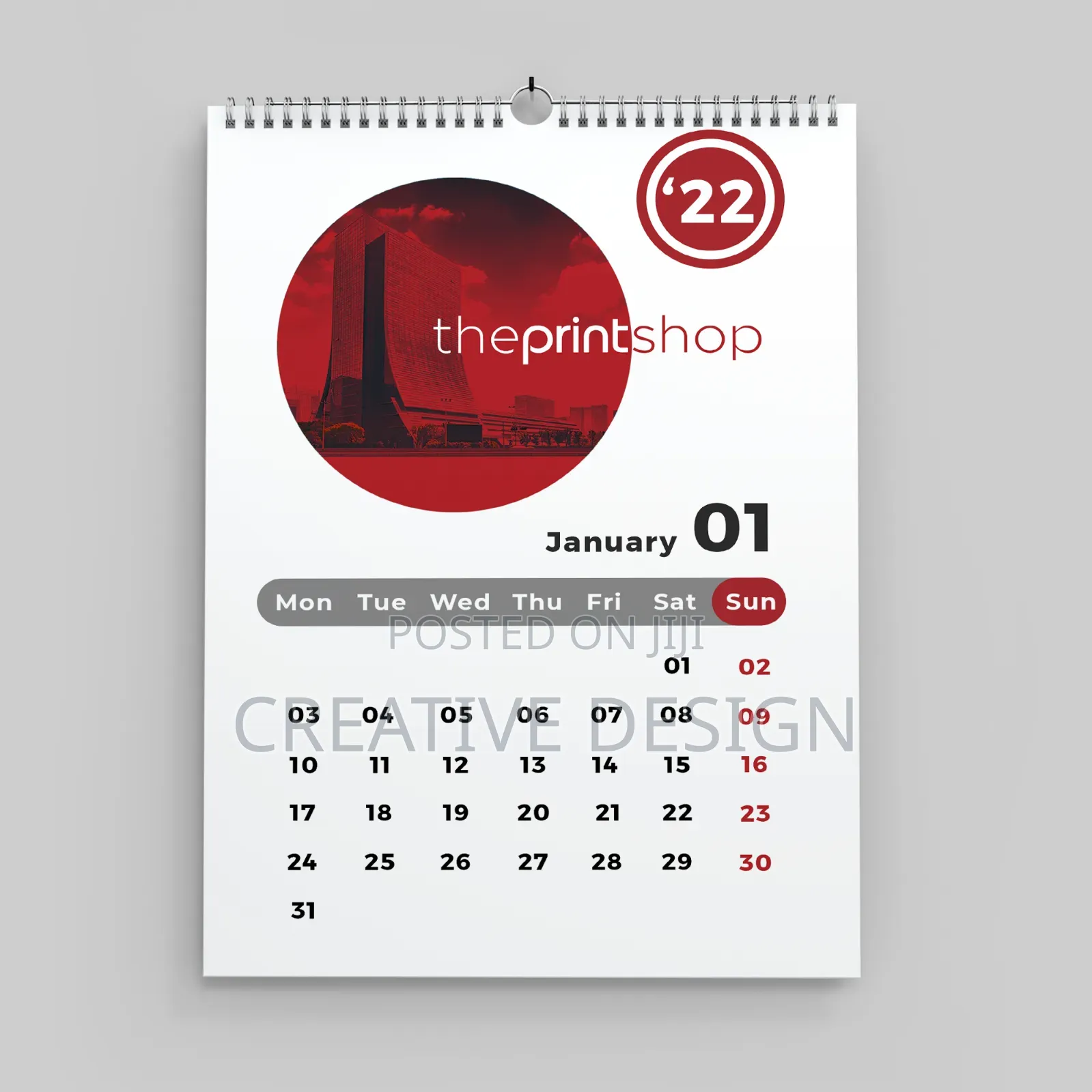 Tabletop Calendar Printing