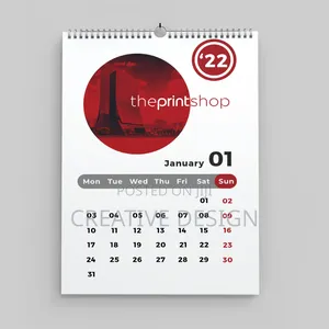 Tabletop Calendar Printing