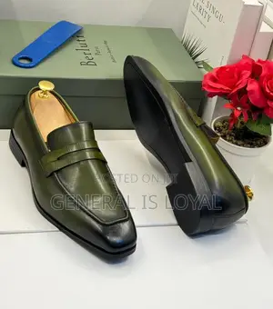 Berluti Light Dark Green Men’S Shoe