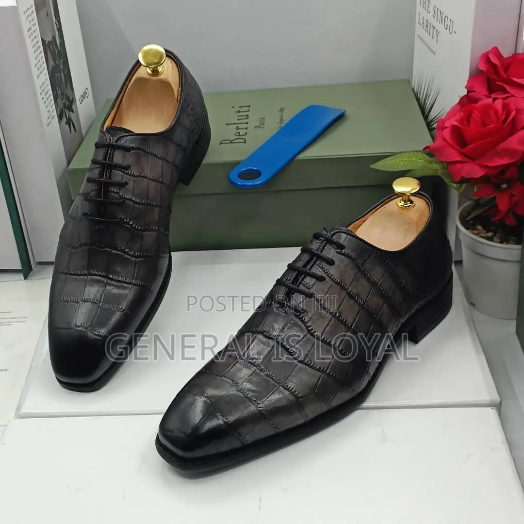 Berluti Mix Black And Brown Men’S Shoe
