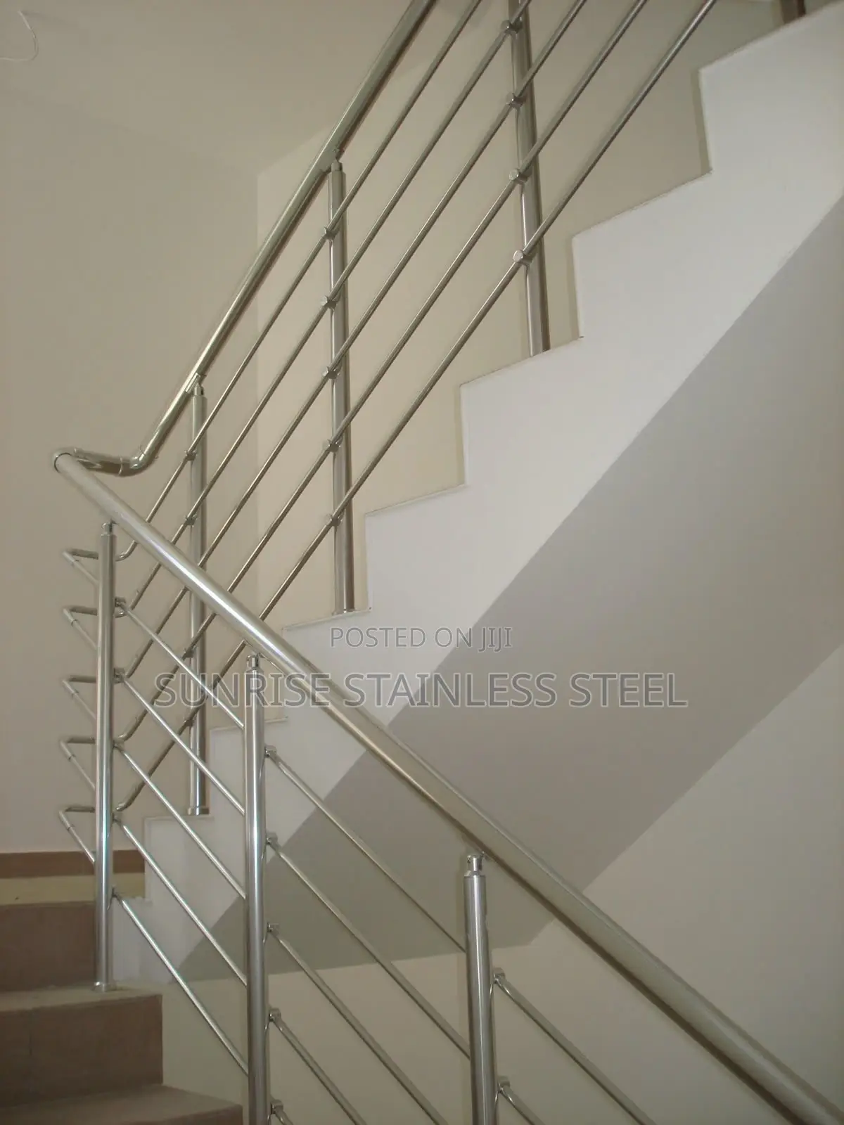Sunrise Stainless Dark Glass Design