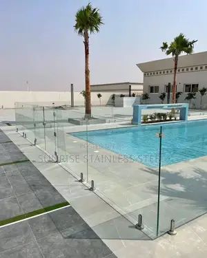 Sunrise Stainless Plain Glass Balustrade