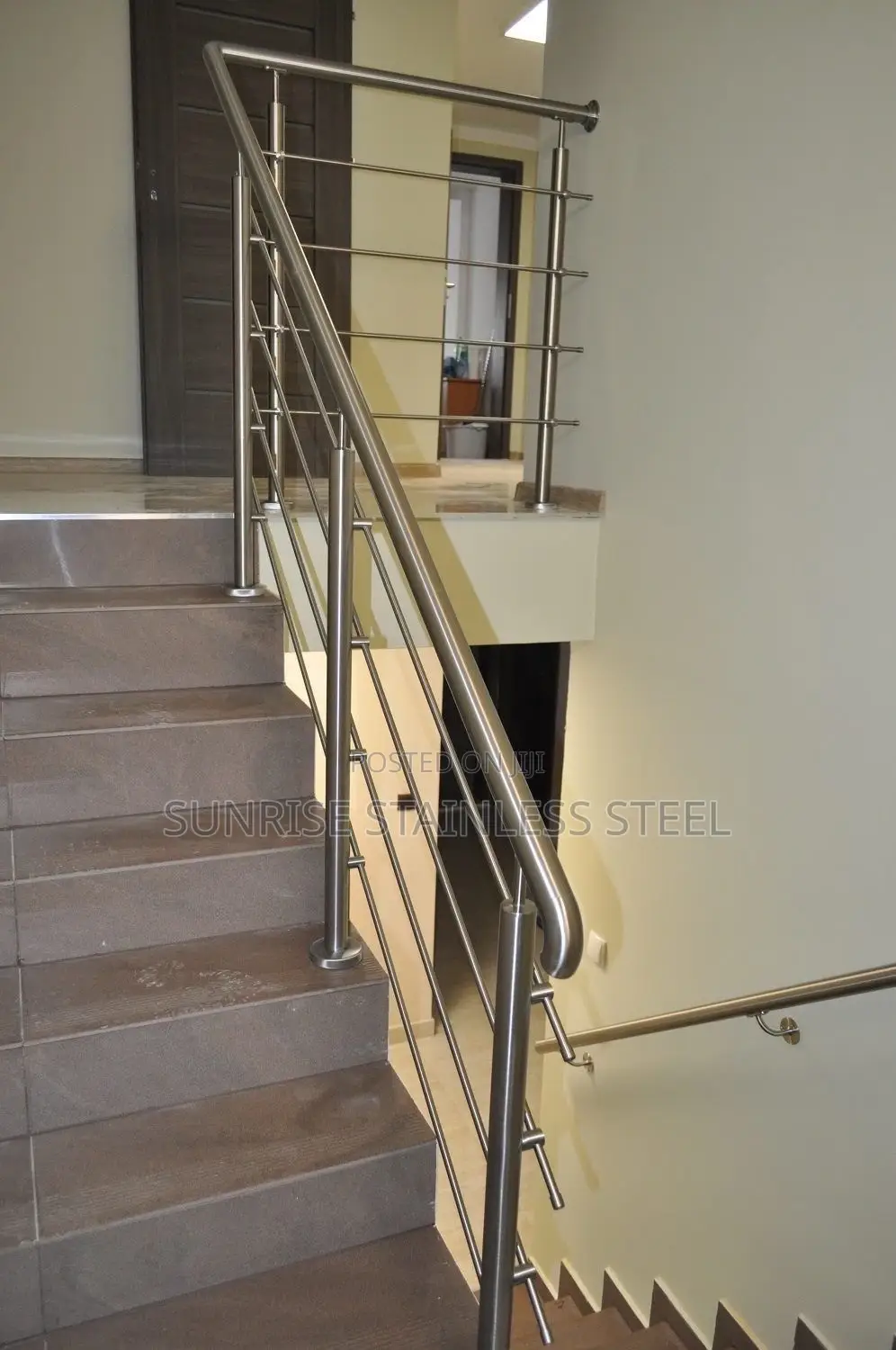 Sunrise Stainless Plain Glass Balustrade