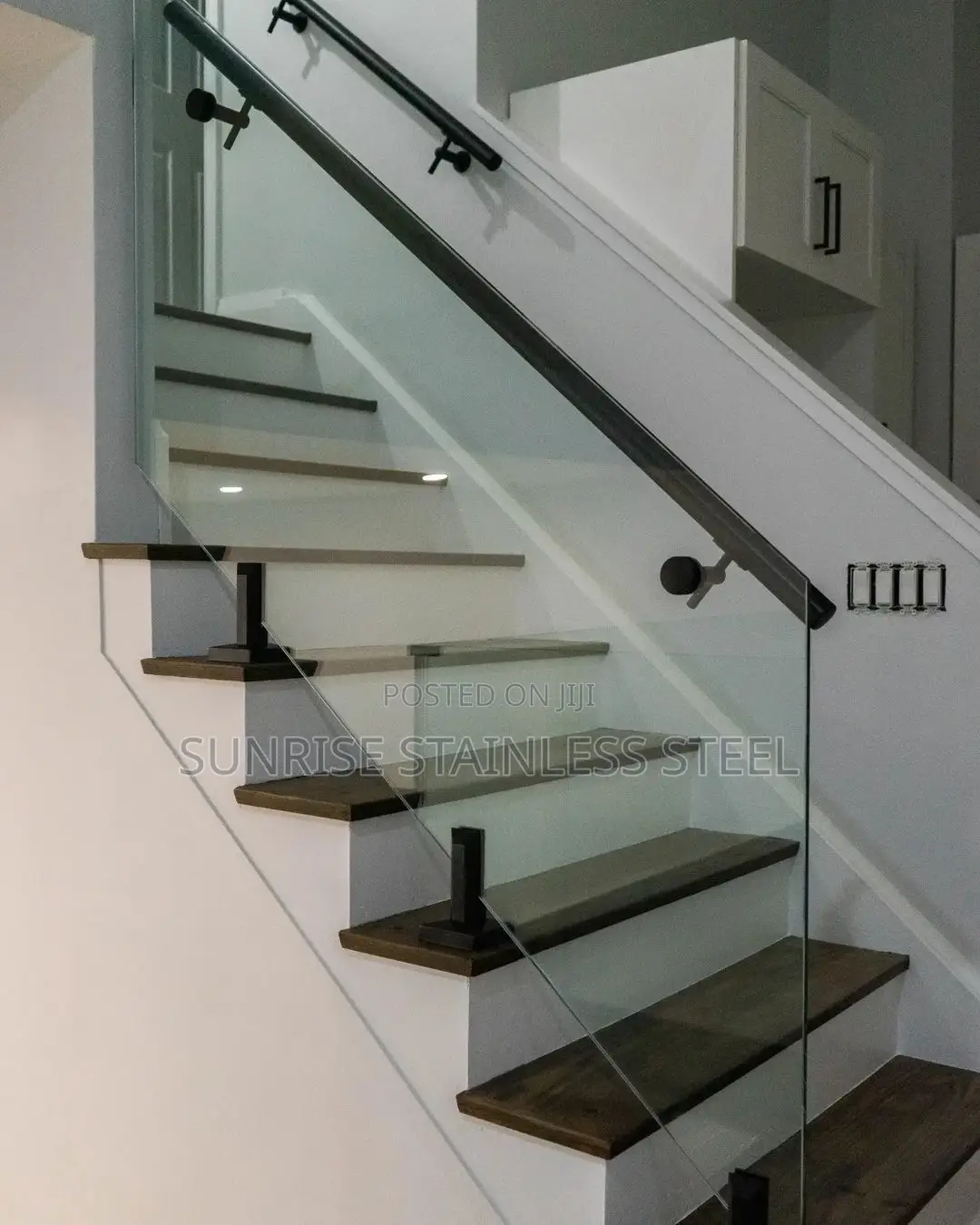 Sunrise Stainless Plain Glass Balustrade