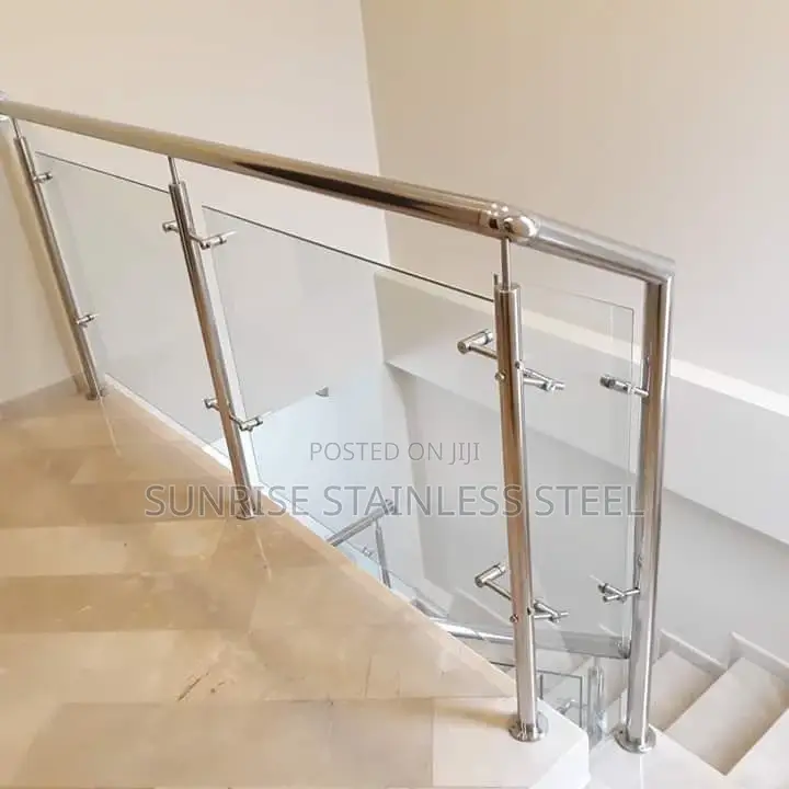 Sunrise Stainless Balustrade Plain Glass