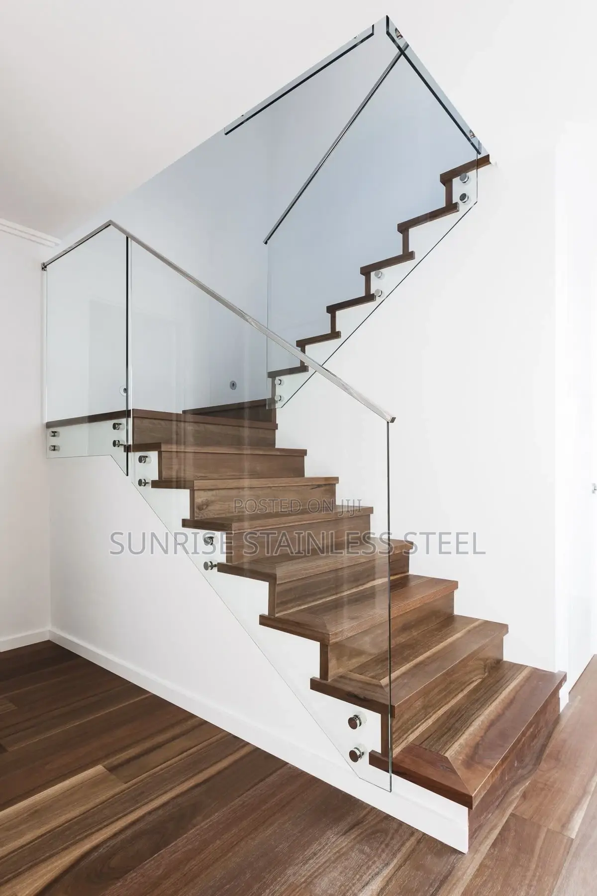 Sunrise Stainless Balustrade Plain Glass