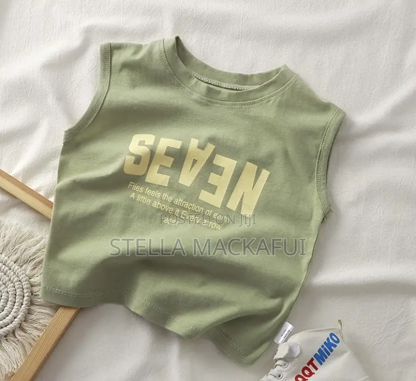 Sleeveless Shirts for 5-7yrs Only