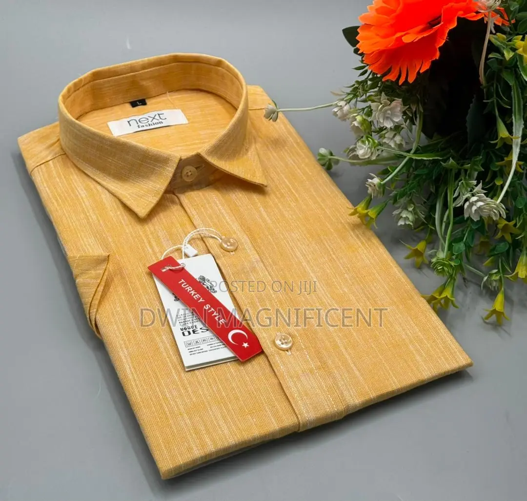 Turkish Cotton Linen Short Sleeves