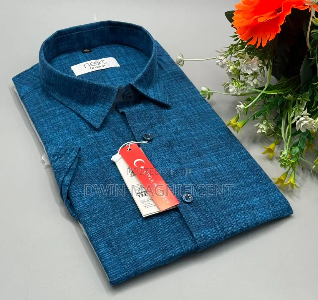 Turkish Cotton Linen Short Sleeves