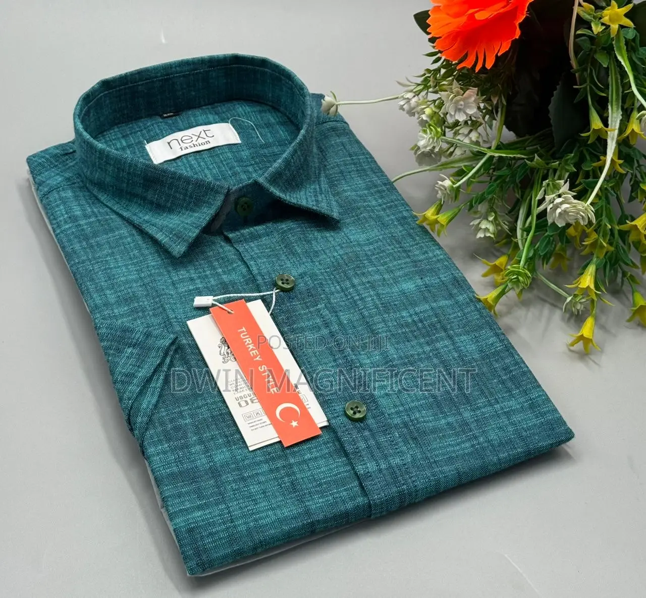 Turkish Cotton Linen Short Sleeves
