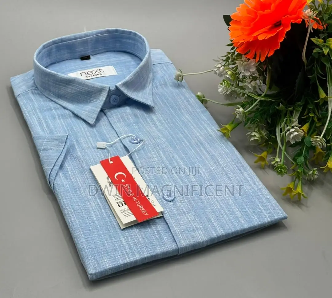 Turkish Cotton Linen Short Sleeves