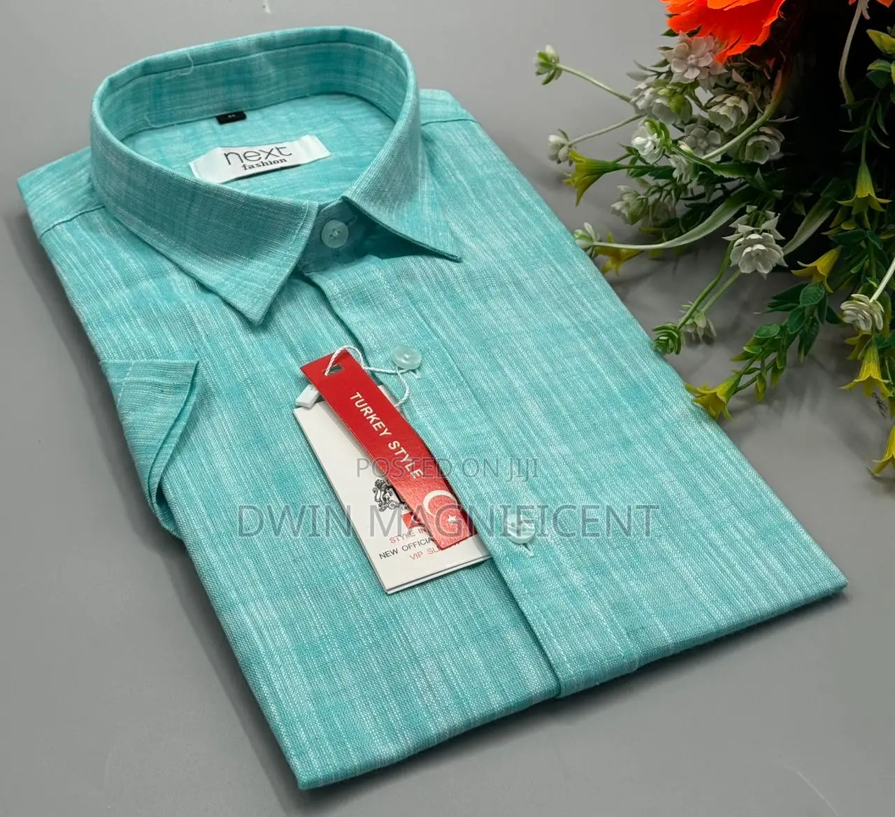 Turkish Cotton Linen Short Sleeves
