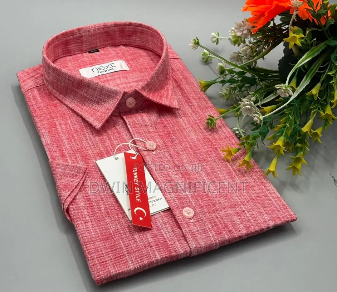 Turkish Cotton Linen Short Sleeves
