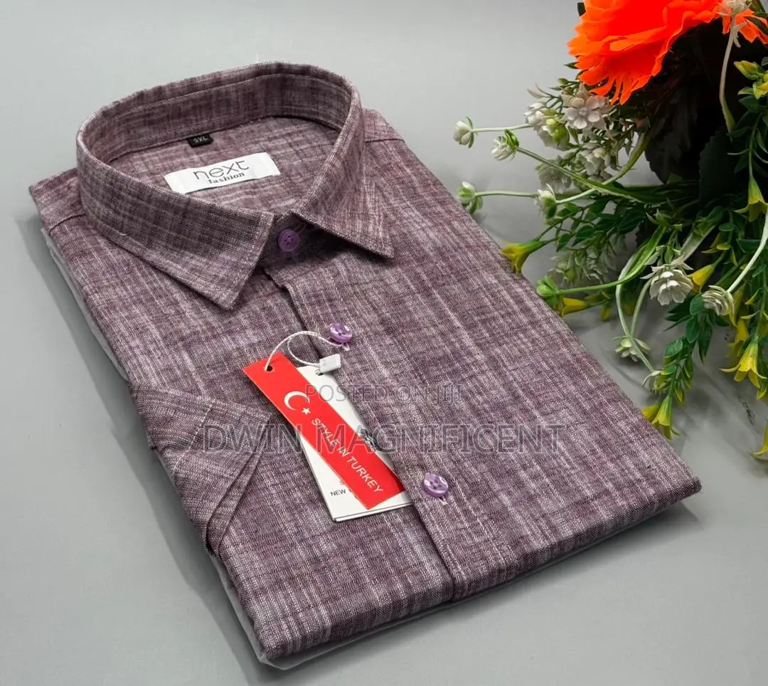Turkish Cotton Linen Short Sleeves