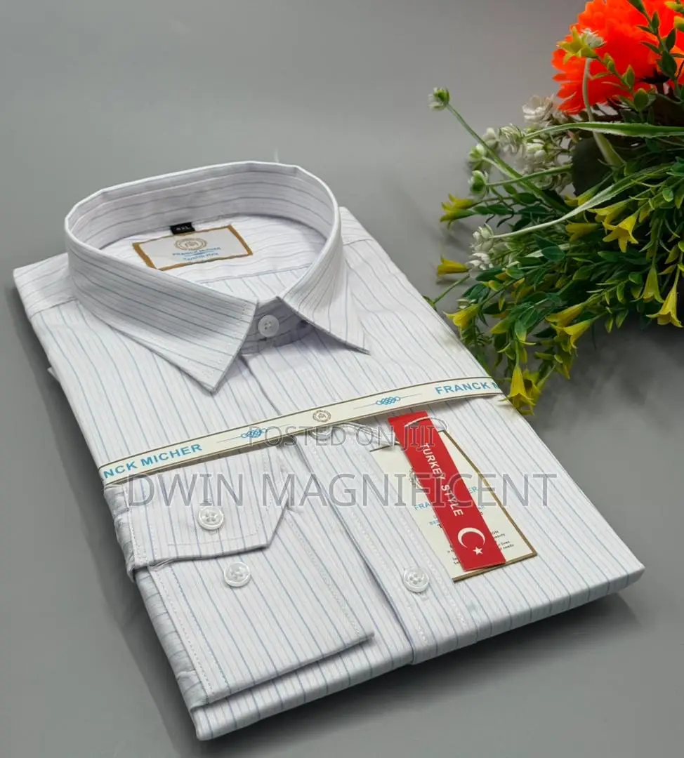 Franck Michel Luxe Men's Button-Down Shirt