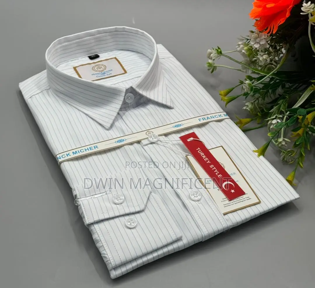 Franck Michel Luxe Men's Button-Down Shirt