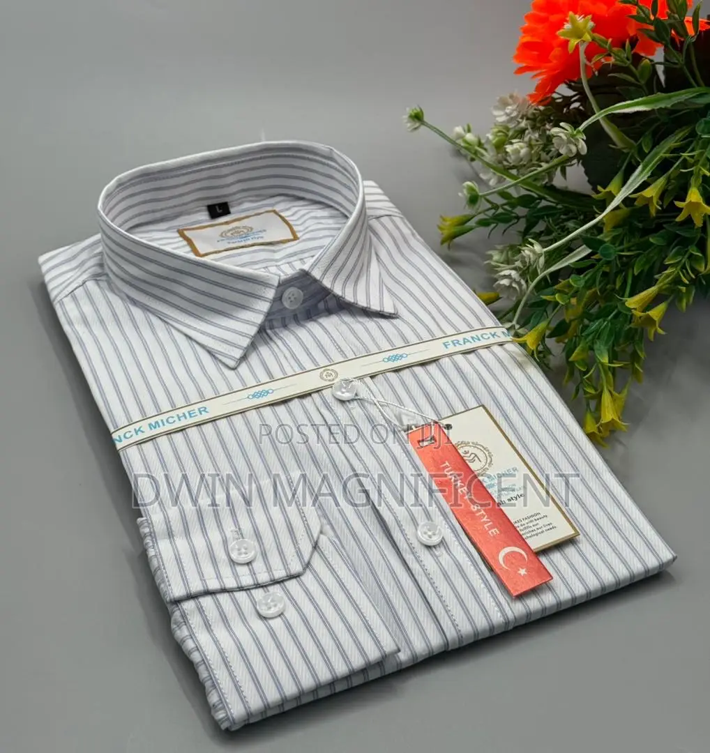 Franck Michel Luxe Men's Button-Down Shirt