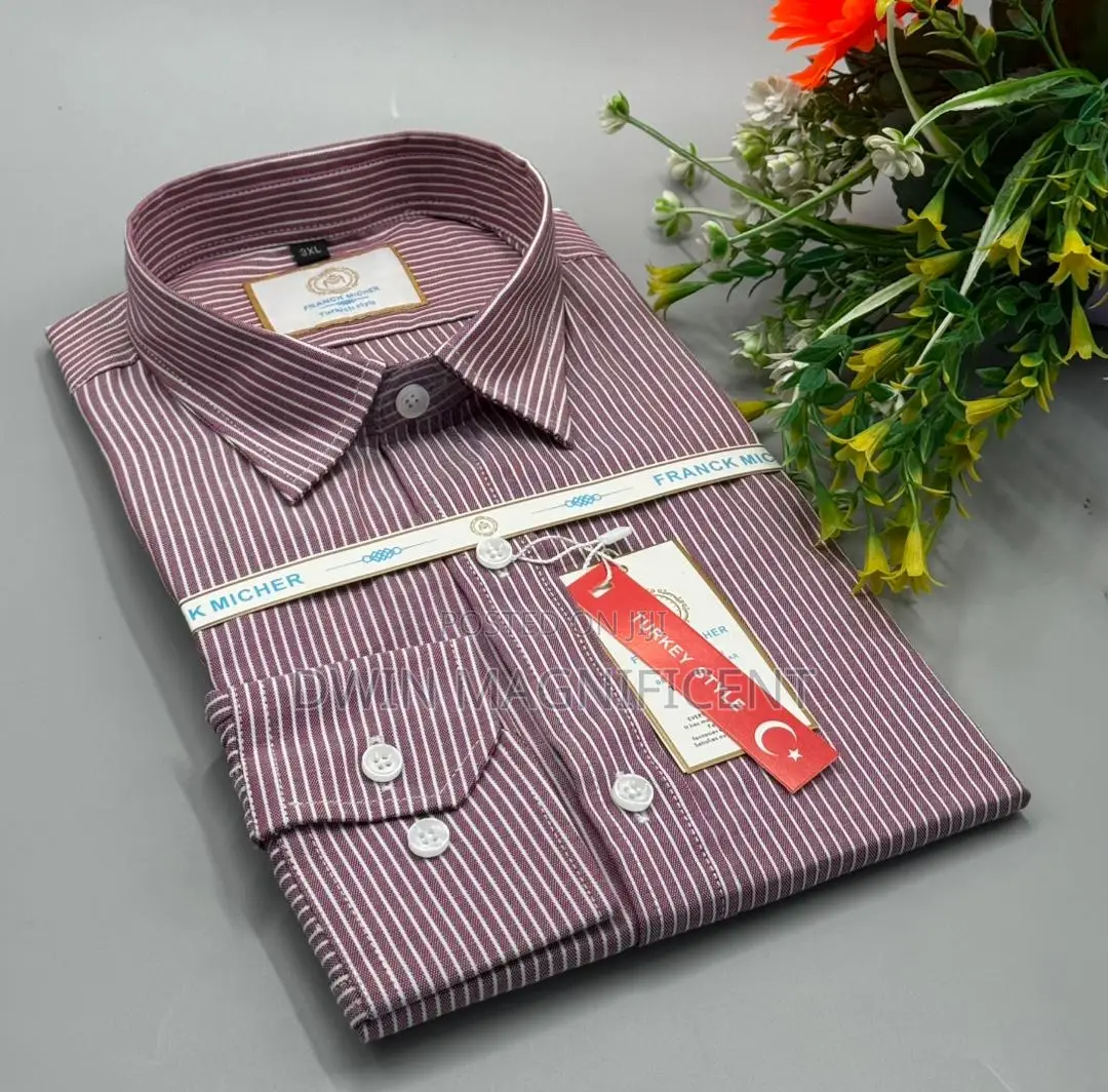 Franck Michel Luxe Men's Button-Down Shirt