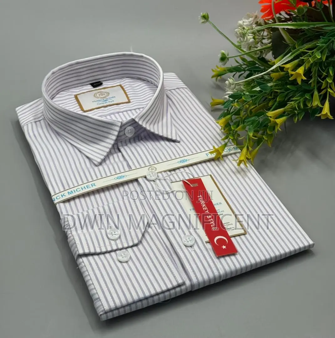 Franck Michel Luxe Men's Button-Down Shirt