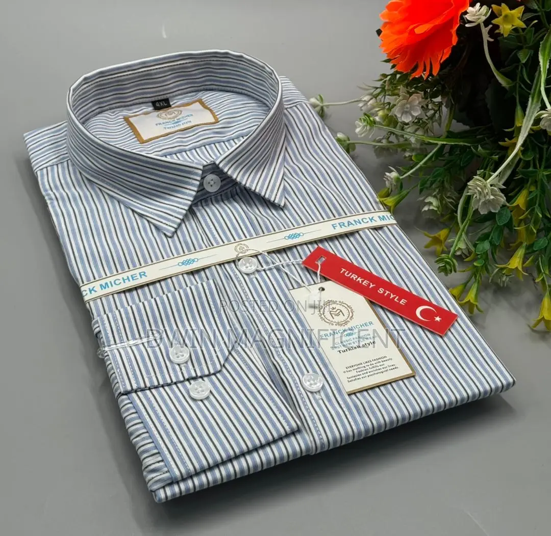Franck Michel Luxe Men's Button-Down Shirt