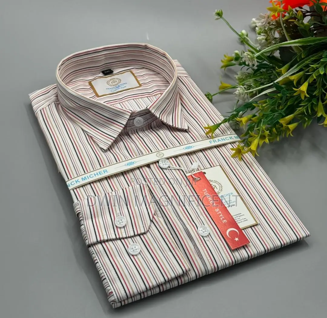 Franck Michel Luxe Men's Button-Down Shirt