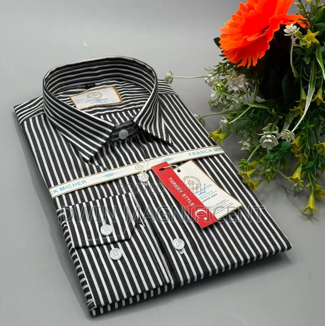 Franck Michel Luxe Men's Button-Down Shirt