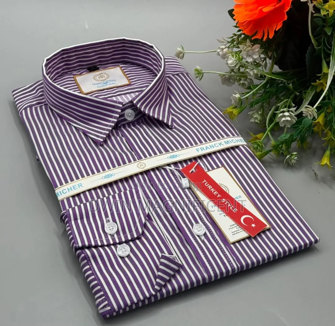 Franck Michel Luxe Men's Button-Down Shirt