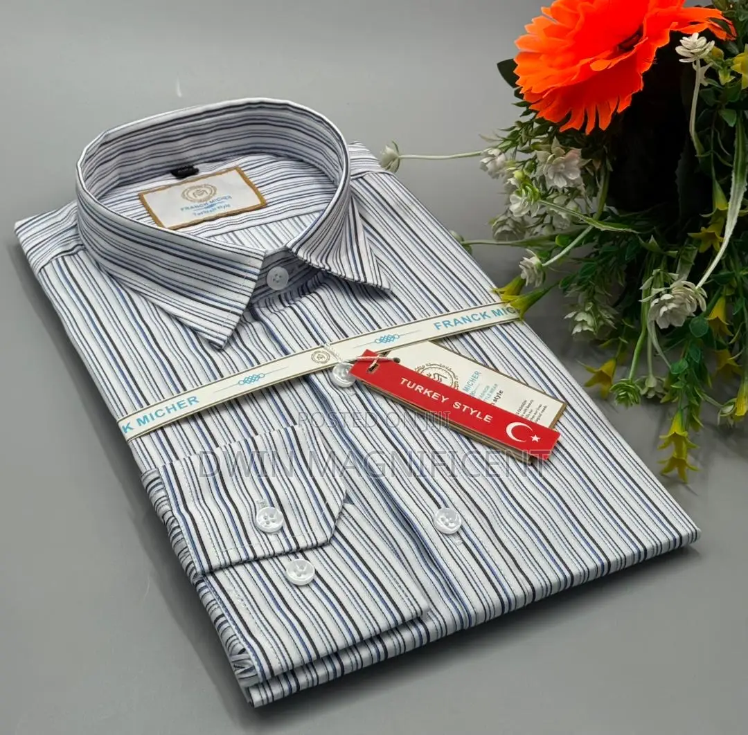 Franck Michel Luxe Men's Button-Down Shirt