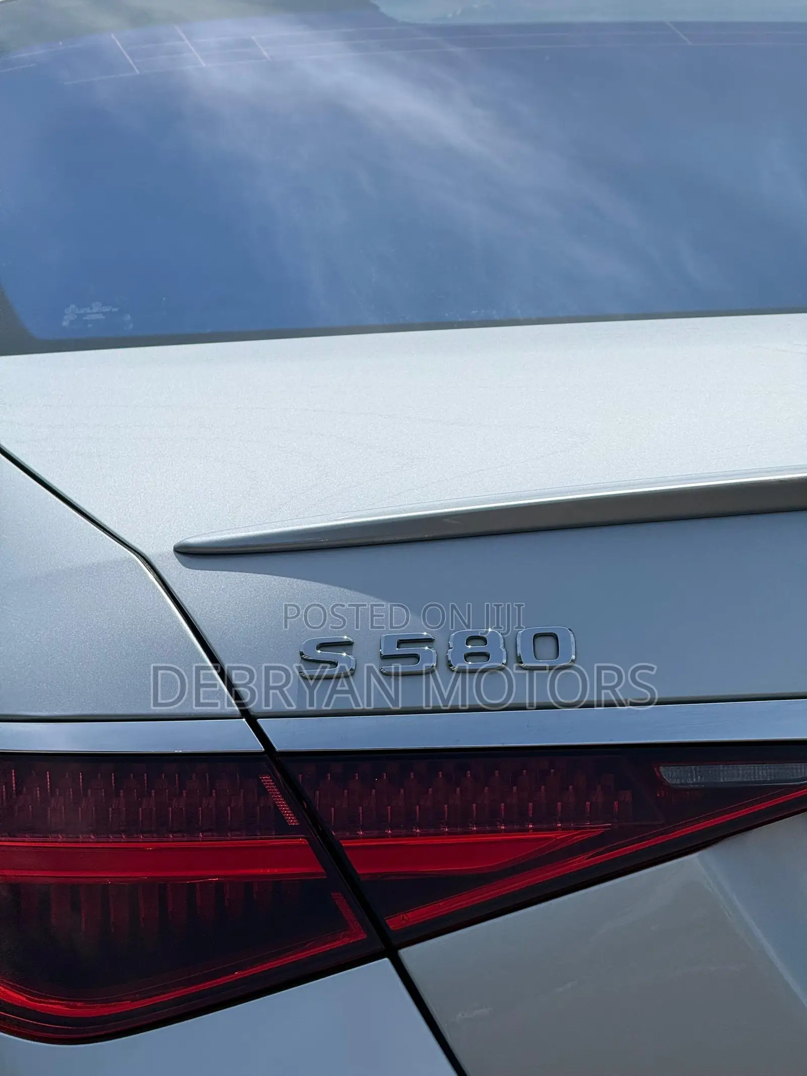 Mercedes-Benz S-Class S 580 4MATIC 2021 Silver