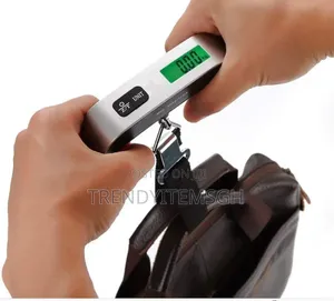 Electronic Digital Luggage Scale Spring Balance Hook Scale