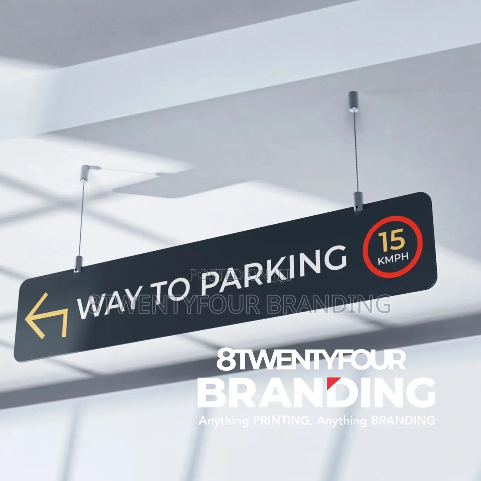 Directional Ceiling Signs