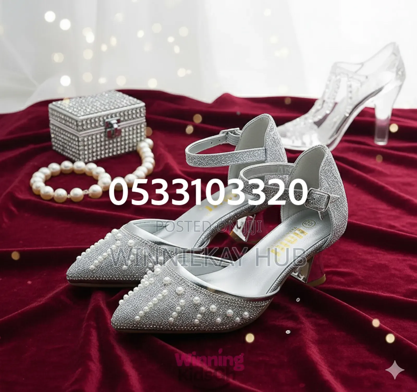 Pointed Block Heels