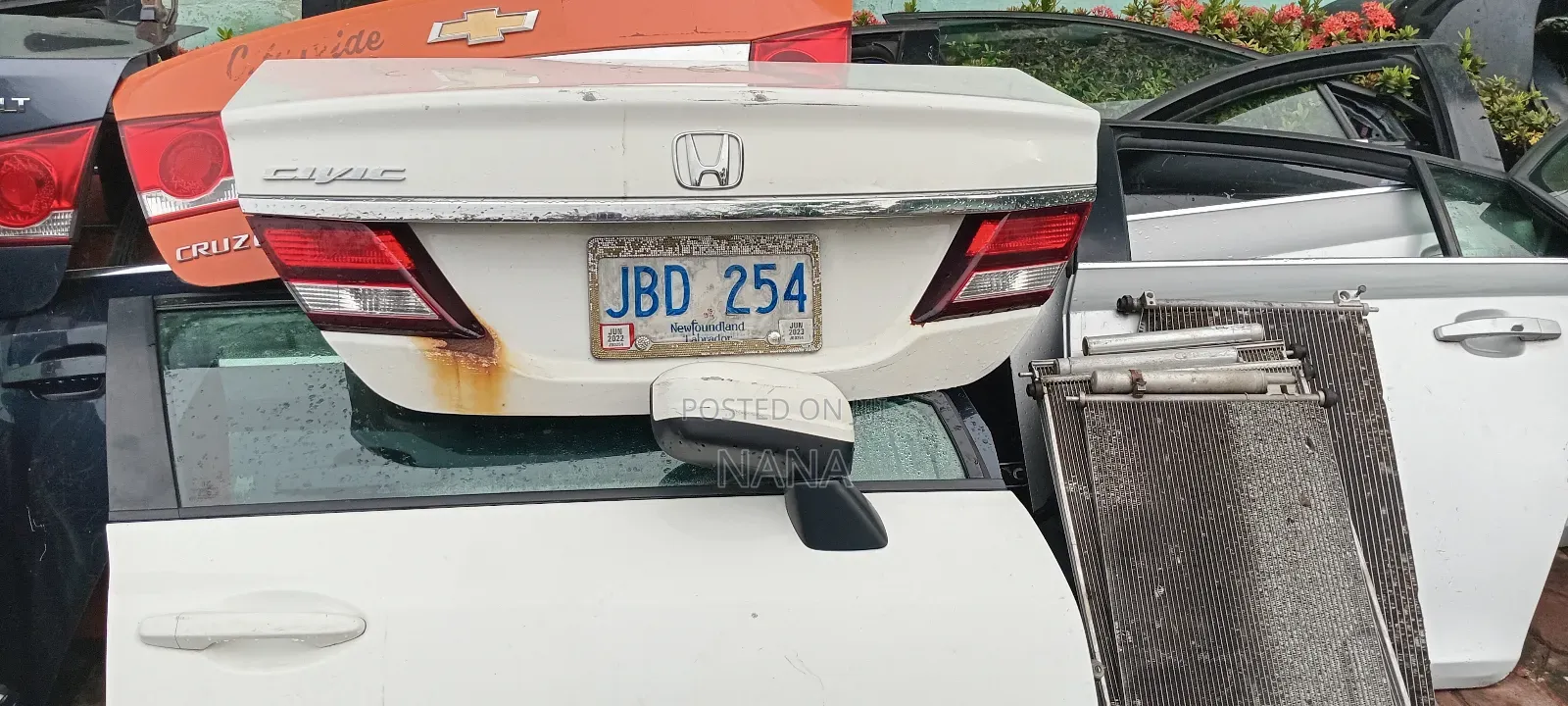 Honda Civic Boot 2013
