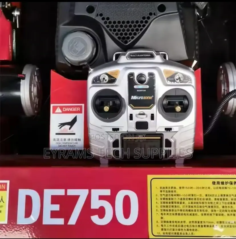 Rc Lawn Mower Robot 9/16hp Grass Cutting Machine Mower